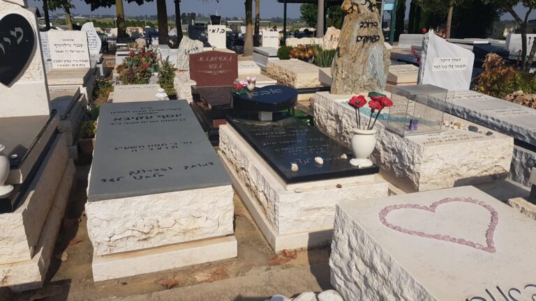 עבודה של מצבות הקריה
