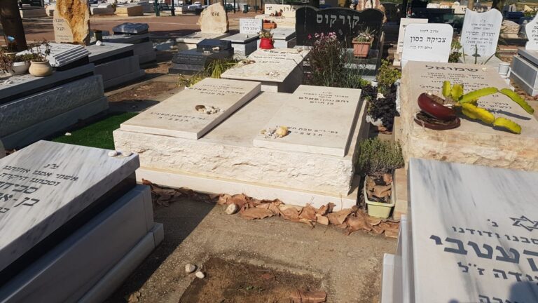 עבודה של מצבות הקריה