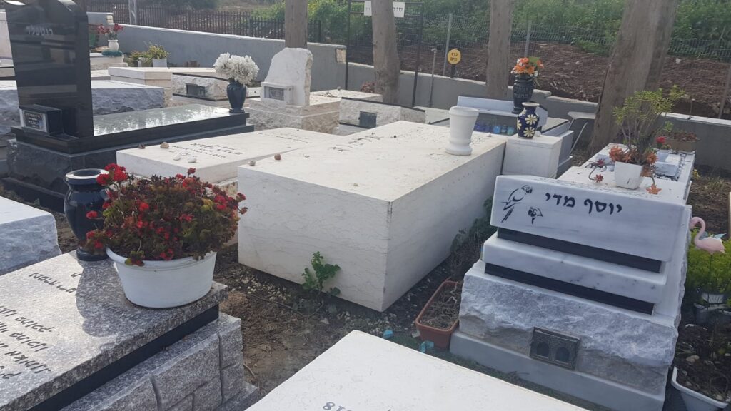 מצבה מתוך קטלוג מצבות הקריה