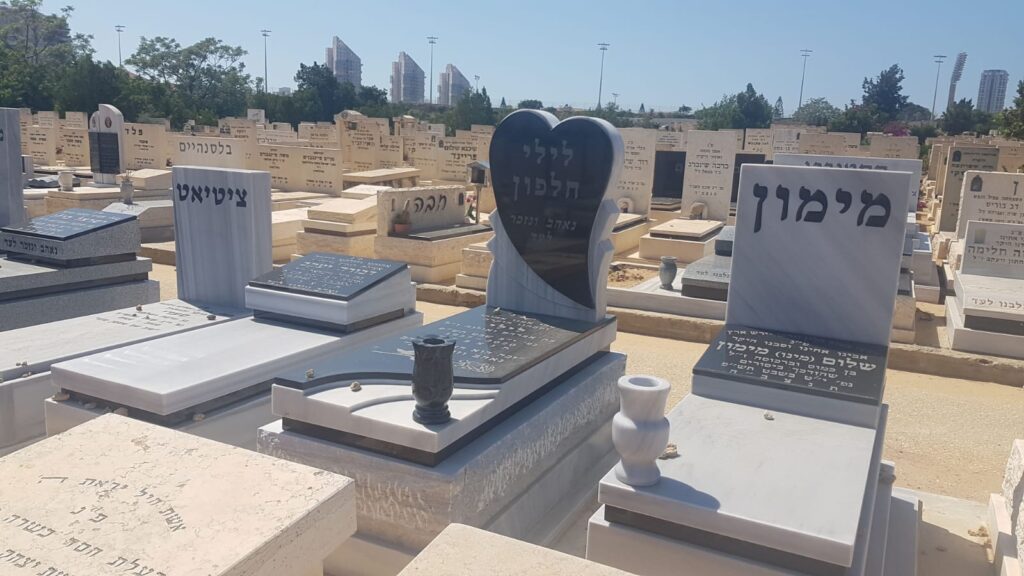 מצבה מתוך קטלוג מצבות הקריה